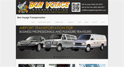 Desktop Screenshot of bonvoyagetransportation.com
