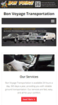 Mobile Screenshot of bonvoyagetransportation.com